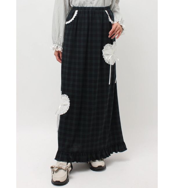 merry jenny「message heart skirt」|スカート|