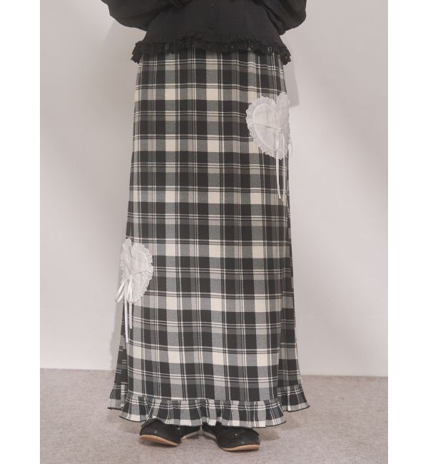 merry jenny「message heart skirt」|スカート|