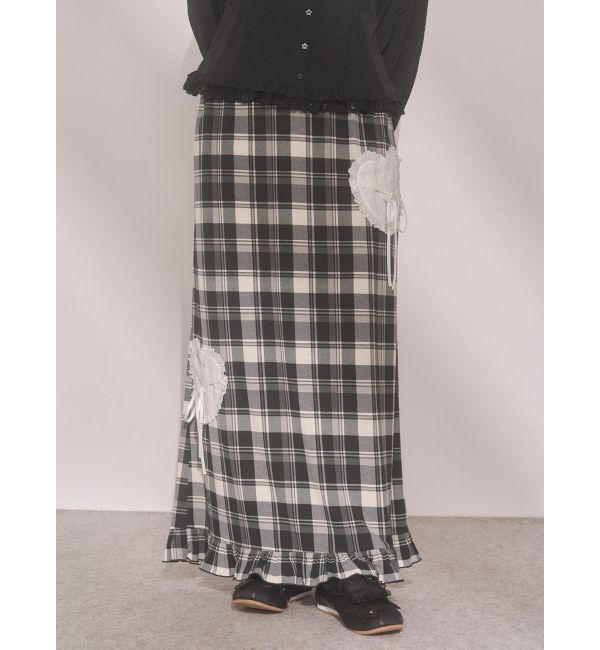 merry jenny「message heart skirt」|スカート|