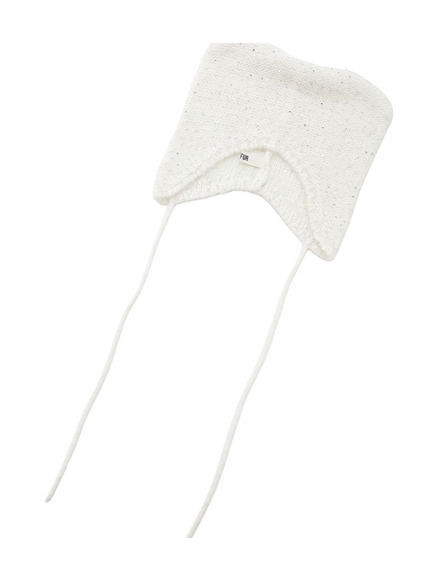 FURFUR「キャットライクビーニー」|ニット帽|WHT