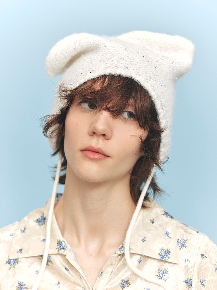 FURFUR「キャットライクビーニー」|ニット帽|