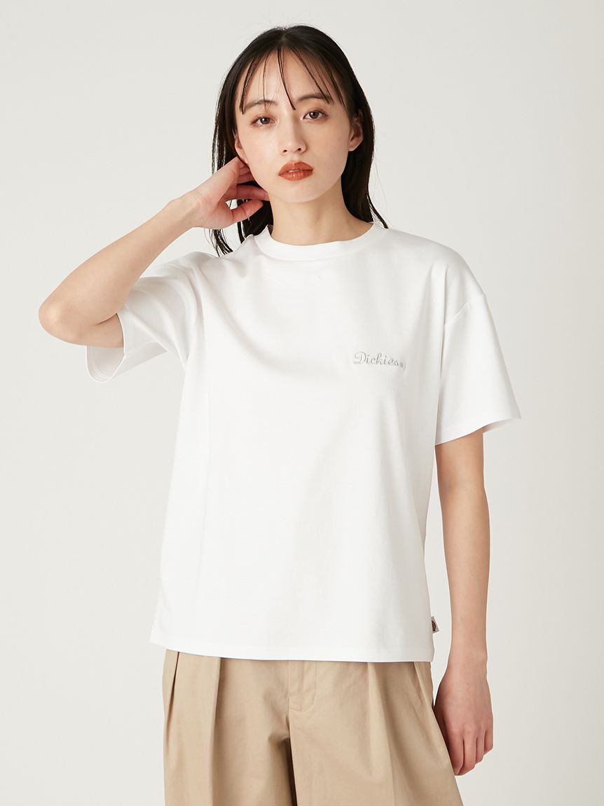 FRAY I.D「【FRAY I.D｜Dickies】エンブロイダリーロゴTシャツ」|Tシャツ・カットソー|