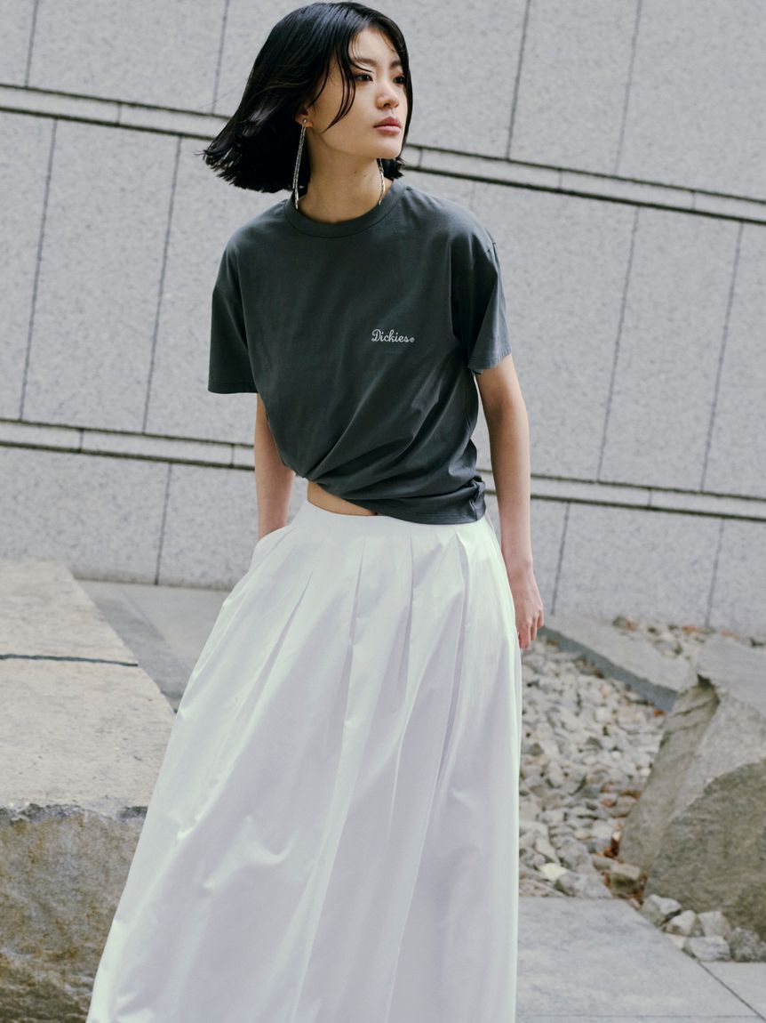 FRAY I.D「【FRAY I.D｜Dickies】エンブロイダリーロゴTシャツ」|Tシャツ・カットソー|