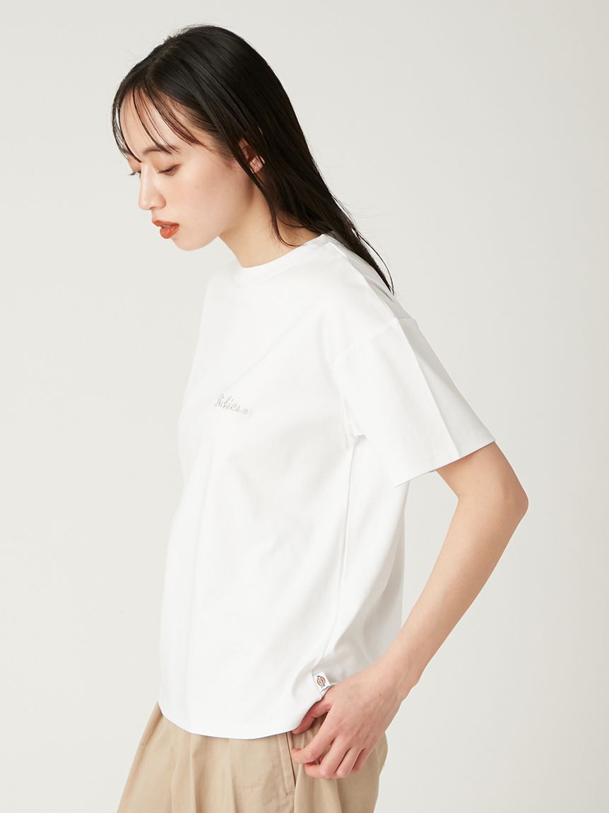 FRAY I.D「【FRAY I.D｜Dickies】エンブロイダリーロゴTシャツ」|Tシャツ・カットソー|