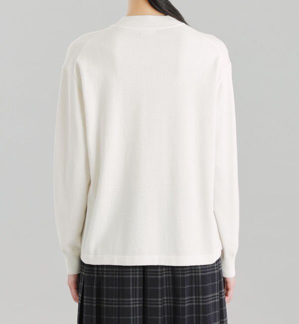 MACKINTOSH PHILOSOPHY「GREY LABEL ウールコットンモックネックニット」|ニット・セーター|