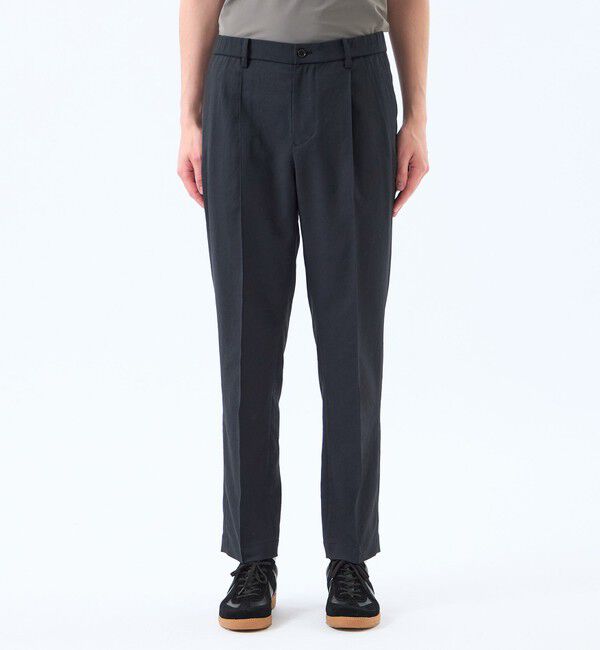 MACKINTOSH PHILOSOPHY「1タックドローコードパンツ ドライストレッチオックス」|スラックス|