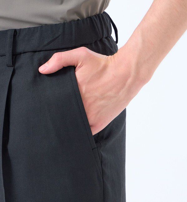 MACKINTOSH PHILOSOPHY「1タックドローコードパンツ ドライストレッチオックス」|スラックス|