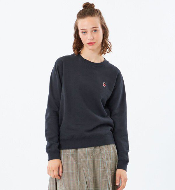 MACKINTOSH PHILOSOPHY「【WEB&一部店舗限定】バッキンガムベア クルーネックワンポイントスウェット」|Tシャツ・カットソー|ネイビー