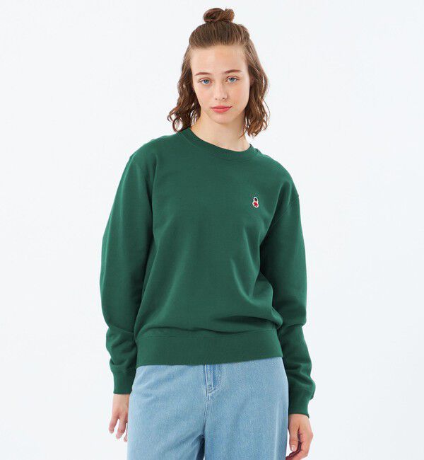 MACKINTOSH PHILOSOPHY「【WEB&一部店舗限定】バッキンガムベア クルーネックワンポイントスウェット」|Tシャツ・カットソー|グリーン