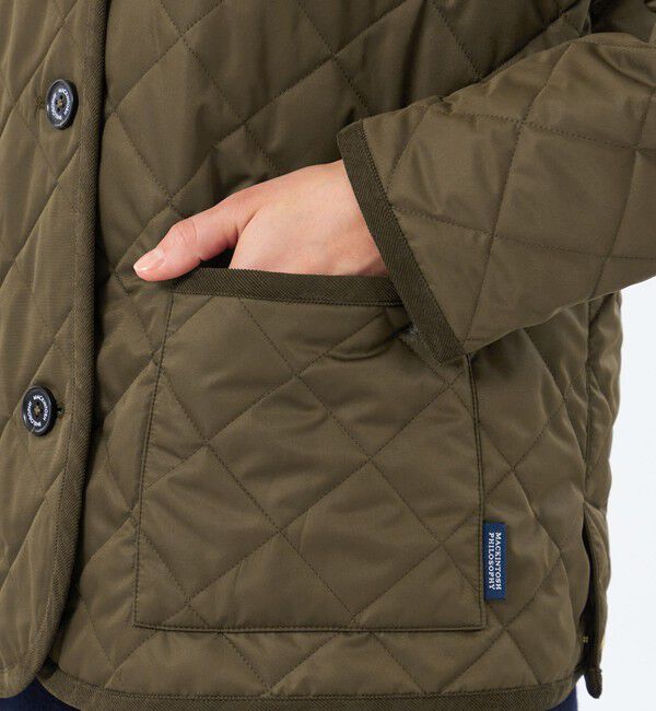 MACKINTOSH PHILOSOPHY「【ROYTON MIDDLE HOOD（ロイトンミドルフード）】キルティング」|ブルゾン・スタジャン|