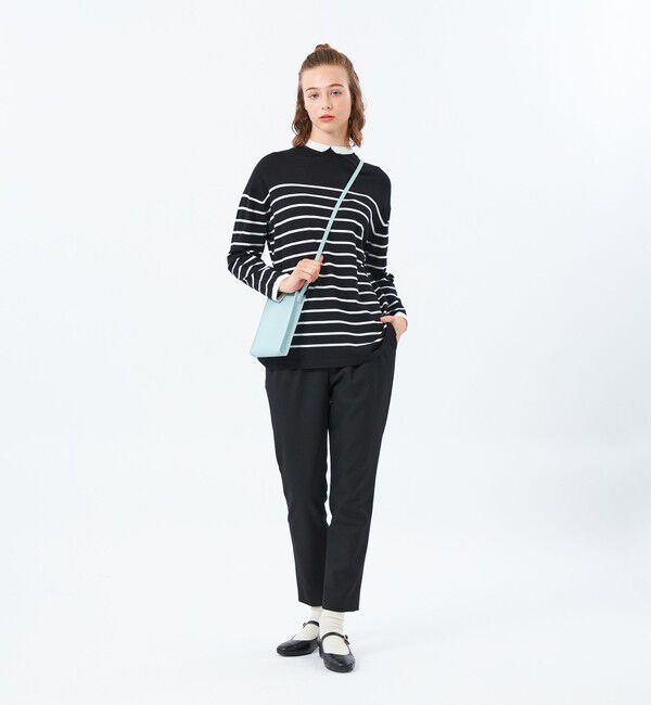 MACKINTOSH PHILOSOPHY「【25年秋冬モデル】Cleric Collar Knit ワイドフィット」|ニット・セーター|