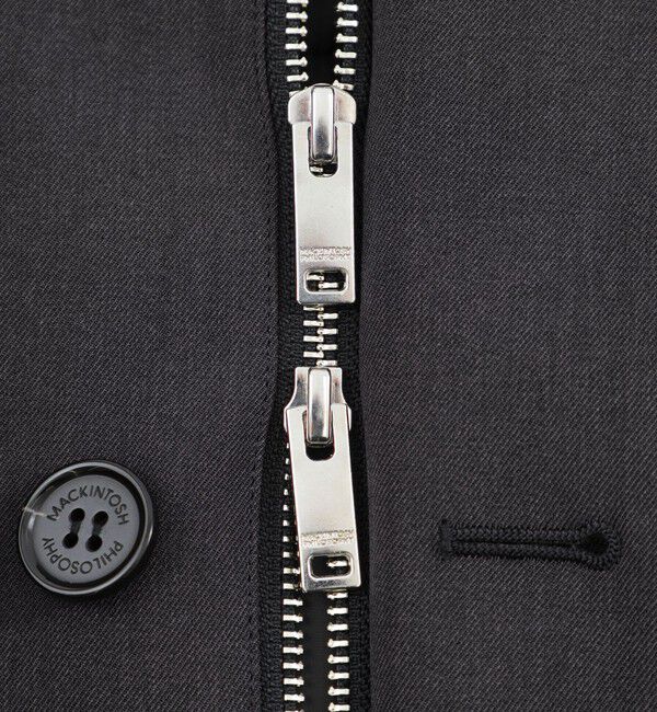 MACKINTOSH PHILOSOPHY「メランジツイル BELFAST（ベルファスト）ショート」|ブルゾン・スタジャン|