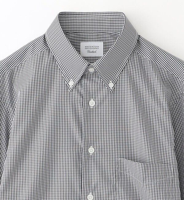 MACKINTOSH PHILOSOPHY「【WEB&一部店舗限定】トロッター ボタンダウンシャツ 無地/ストライプ/ギンガム」|シャツ・ブラウス|