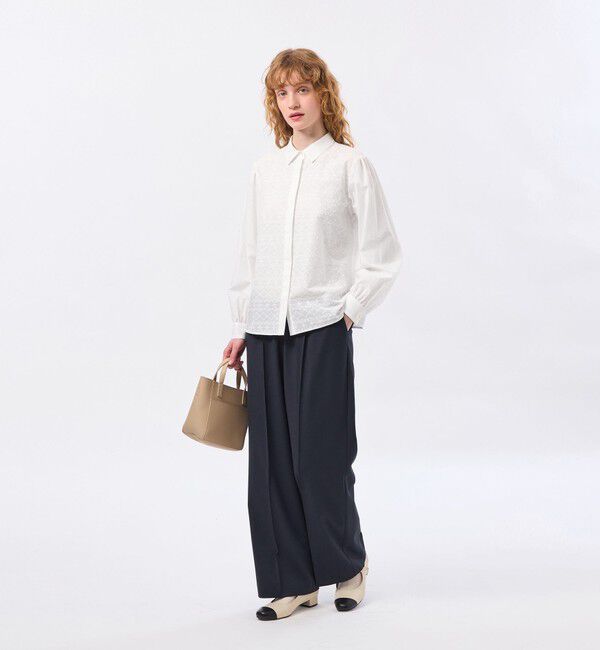 MACKINTOSH PHILOSOPHY「エンブロイダリーレースシャツ」|シャツ・ブラウス|