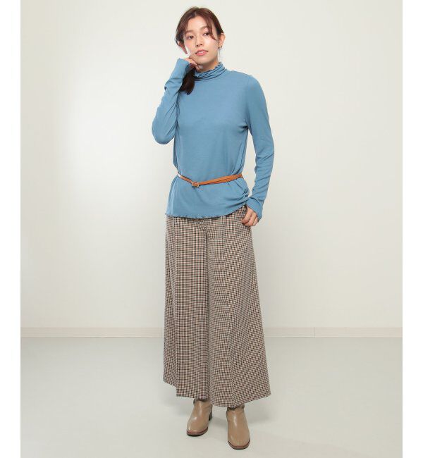 ikka「ハイネックメローインナー」|Tシャツ・カットソー|