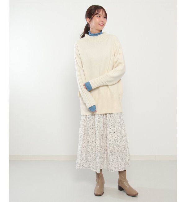 ikka「ハイネックメローインナー」|Tシャツ・カットソー|