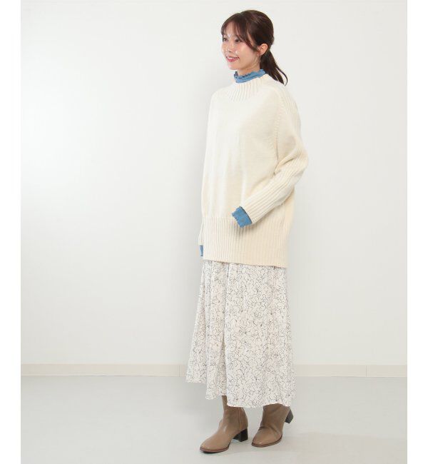 ikka「ハイネックメローインナー」|Tシャツ・カットソー|