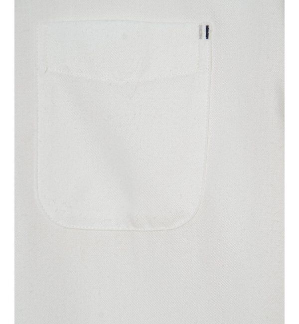 ikka「イージーケアフランネルバンドカラー」|シャツ・ブラウス|