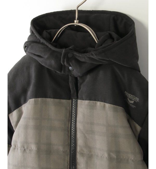 ikka kids「フード脱着チェック切り替えブルゾン（110~160cm）」|その他|