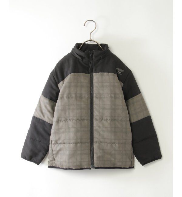 ikka kids「フード脱着チェック切り替えブルゾン（110~160cm）」|その他|