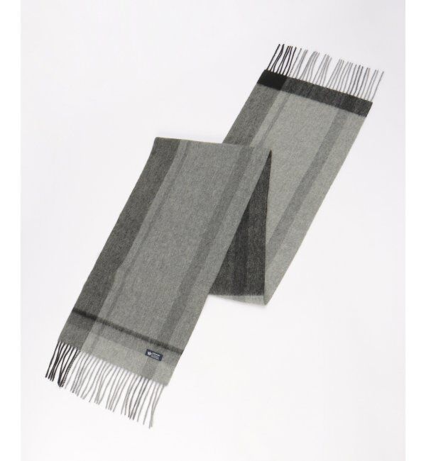 ikka「ウールパネルヘリンボーンマフラー」|マフラー|