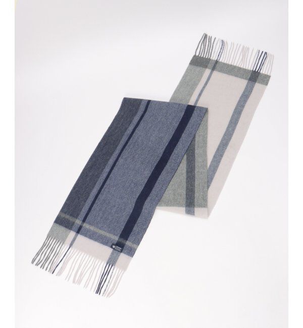 ikka「ウールパネルヘリンボーンマフラー」|マフラー|