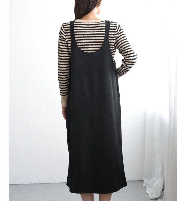 ikka「前後2WAYバックル付きジャンパースカート」|ワンピース|