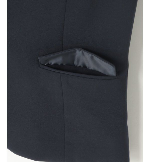 IKKA LOUNGE「【洗濯機で洗える／セットアップ対応】ウォッシャブルキーネックジャケット」|その他|