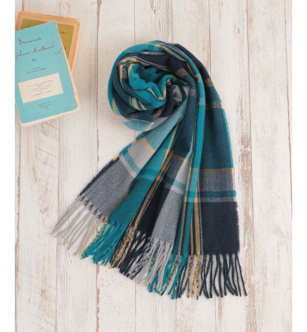 Lbc with Life「チェックストール 22AW-1」|マフラー|