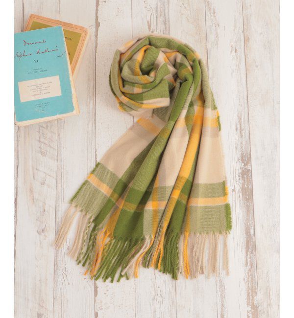 Lbc with Life「チェックストール 22AW-1」|マフラー|