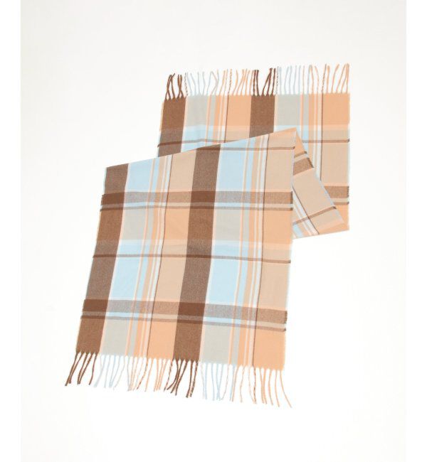 Lbc with Life「チェックストール 22AW-1」|マフラー|