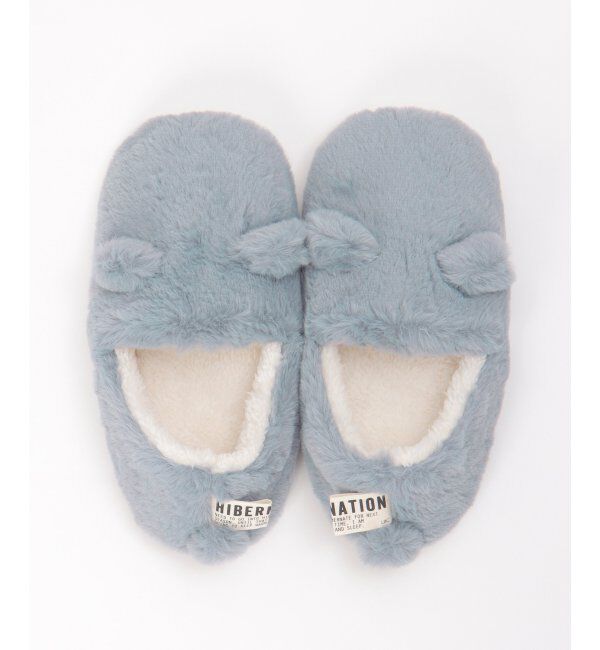 Lbc with Life「HIBARNATION クマルームシューズ」|ルームシューズ|
