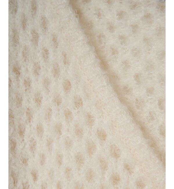 Lbc with Life「フェザーメッシュカーディガン」|カーディガン|