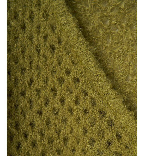 Lbc with Life「フェザーメッシュカーディガン」|カーディガン|