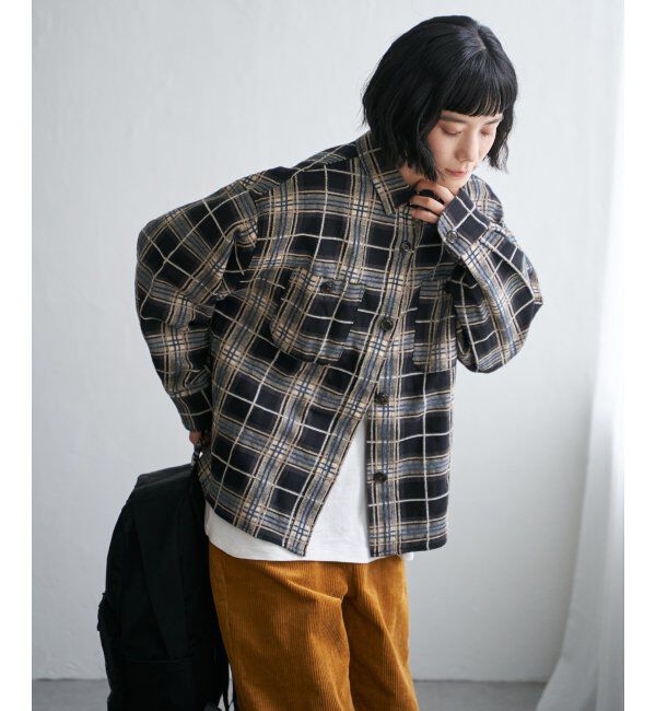 Lbc with Life「モールチェックCPOシャツ」|シャツ・ブラウス|