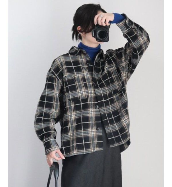 Lbc with Life「モールチェックCPOシャツ」|シャツ・ブラウス|