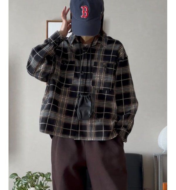 Lbc with Life「モールチェックCPOシャツ」|シャツ・ブラウス|