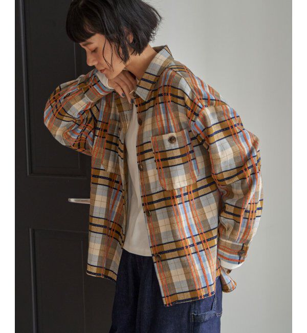 Lbc with Life「モールチェックCPOシャツ」|シャツ・ブラウス|