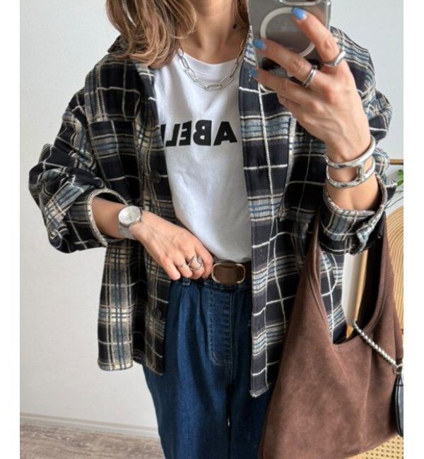 Lbc with Life「モールチェックCPOシャツ」|シャツ・ブラウス|