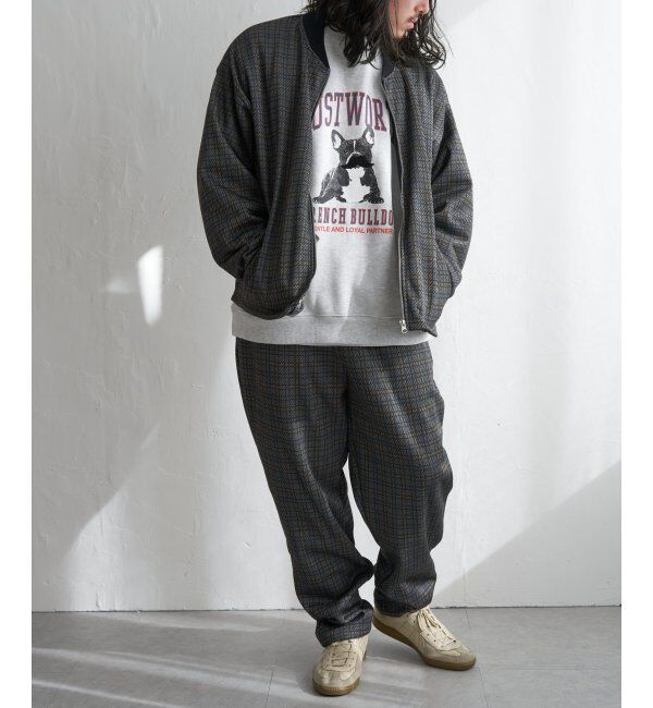 VENCE share style「ニットフリースブルゾン」|その他|