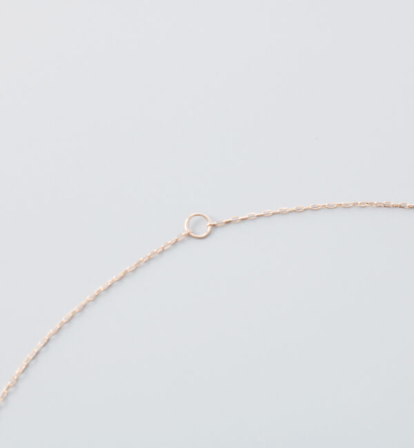 Phoebe「【K10】ホースシュービジューネックレス　ローズゴールド／BOX&ショッパーつき/全長:40cm」|ネックレス|