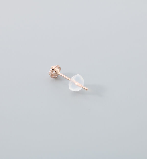 Phoebe「【K10】ローズバットピアス　ローズゴールド/BOX付き」|ピアス|