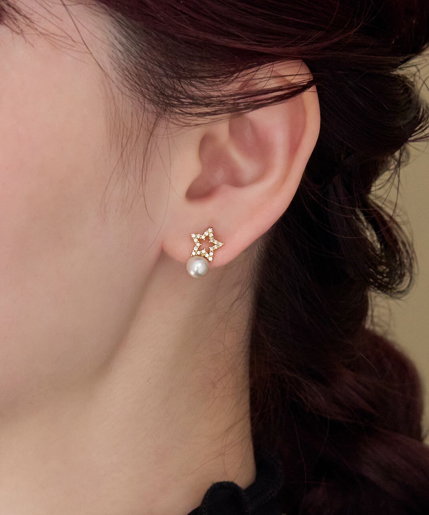 Phoebe「ムーンスターパールピアス」|ピアス|