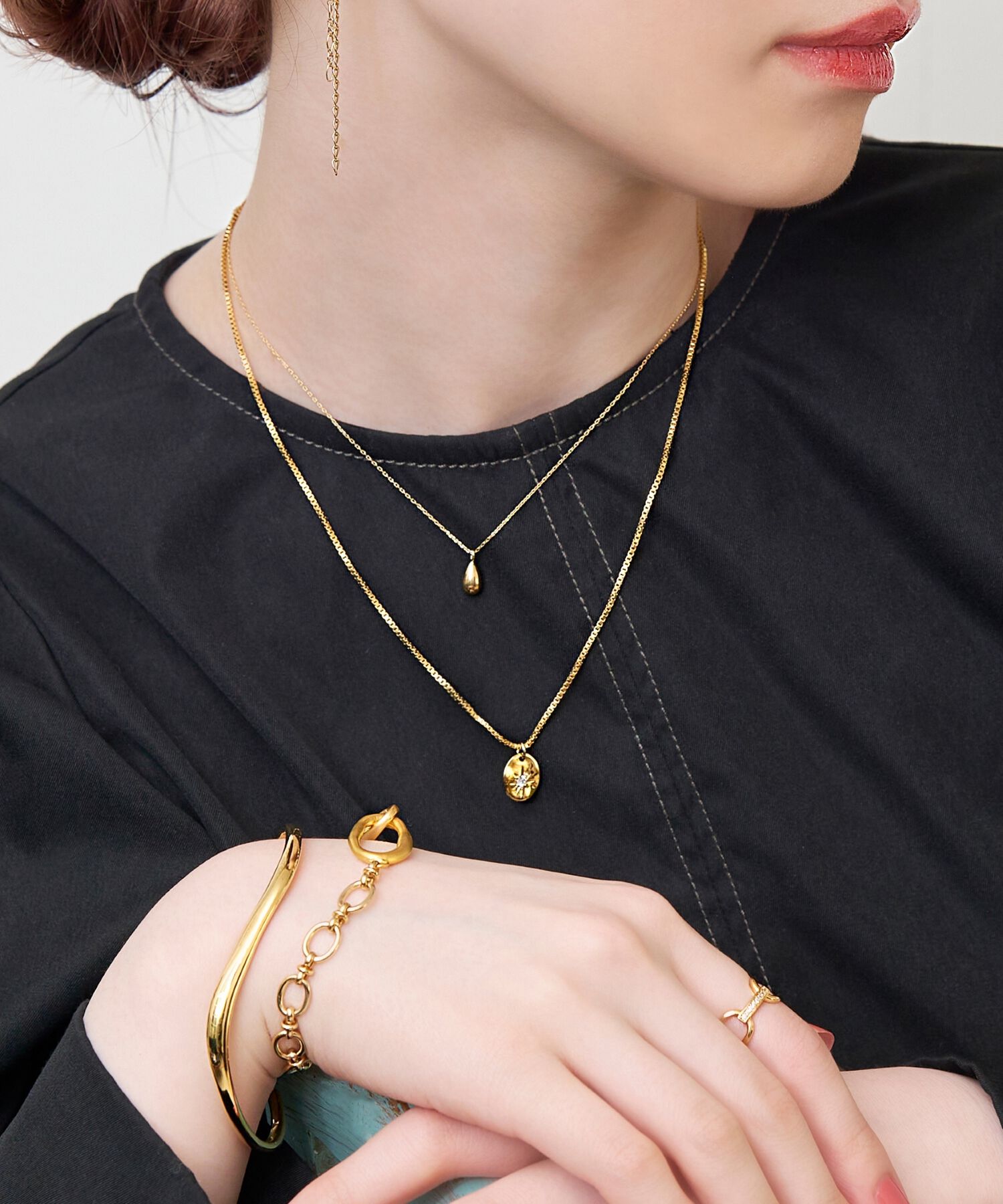 Phoebe「クラシカルドロップネックレス」|ネックレス|