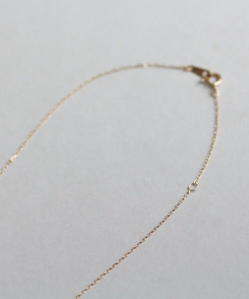  「カラーストーン ネックレス | K10YG 〈ブルーオパール / ラブラドライト〉」|ネックレス|