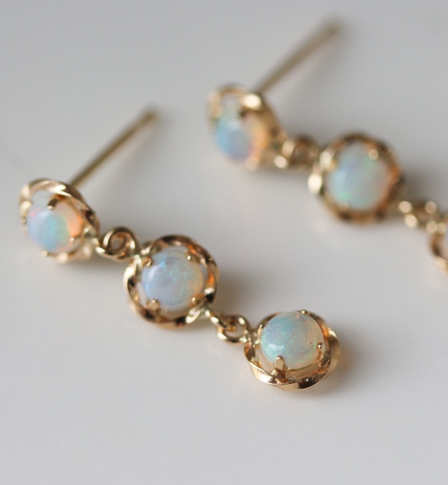  「オパール ピアス | K10YG」|ピアス|