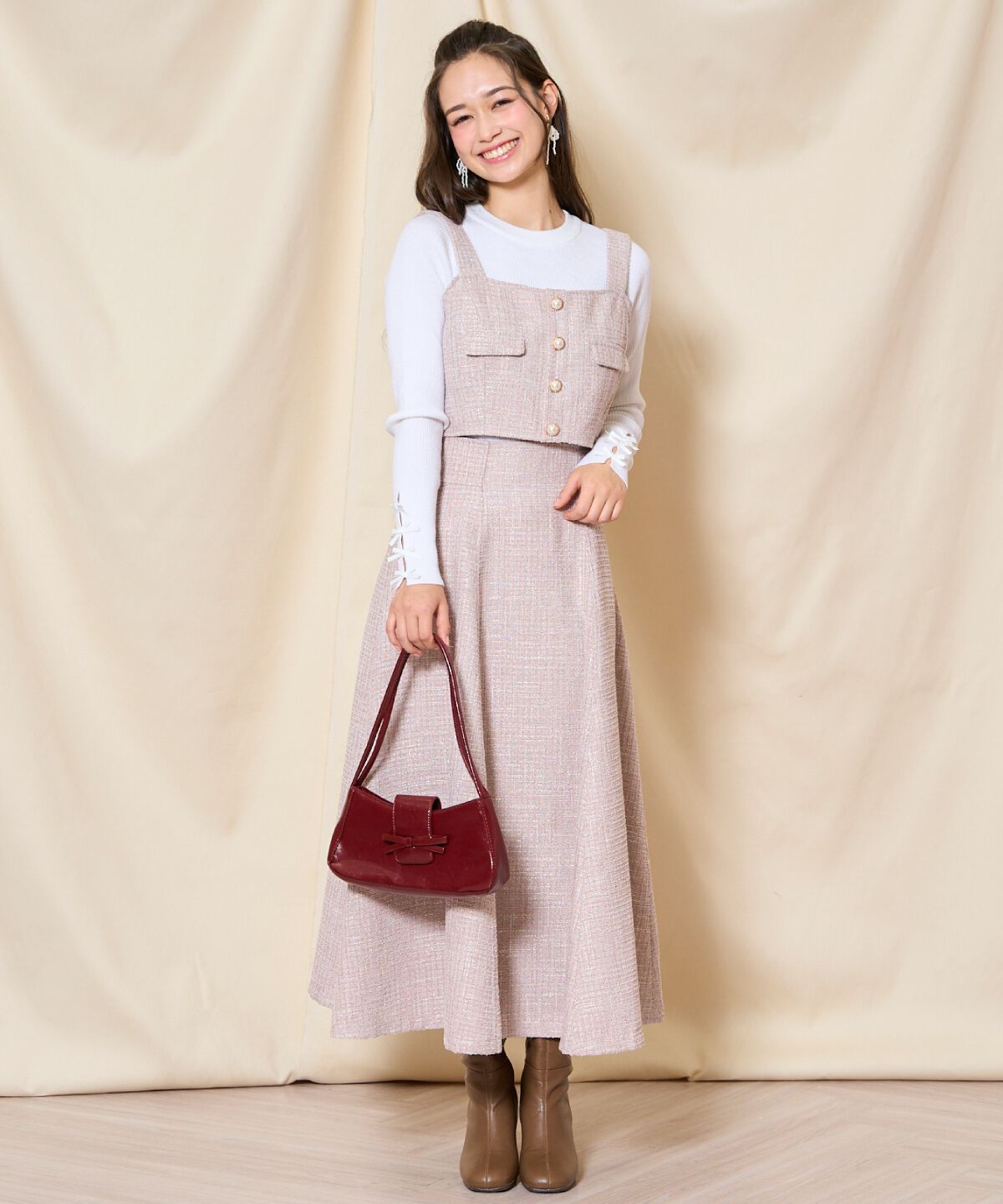 WILLSELECTION「ツイードビスチェ」|その他|