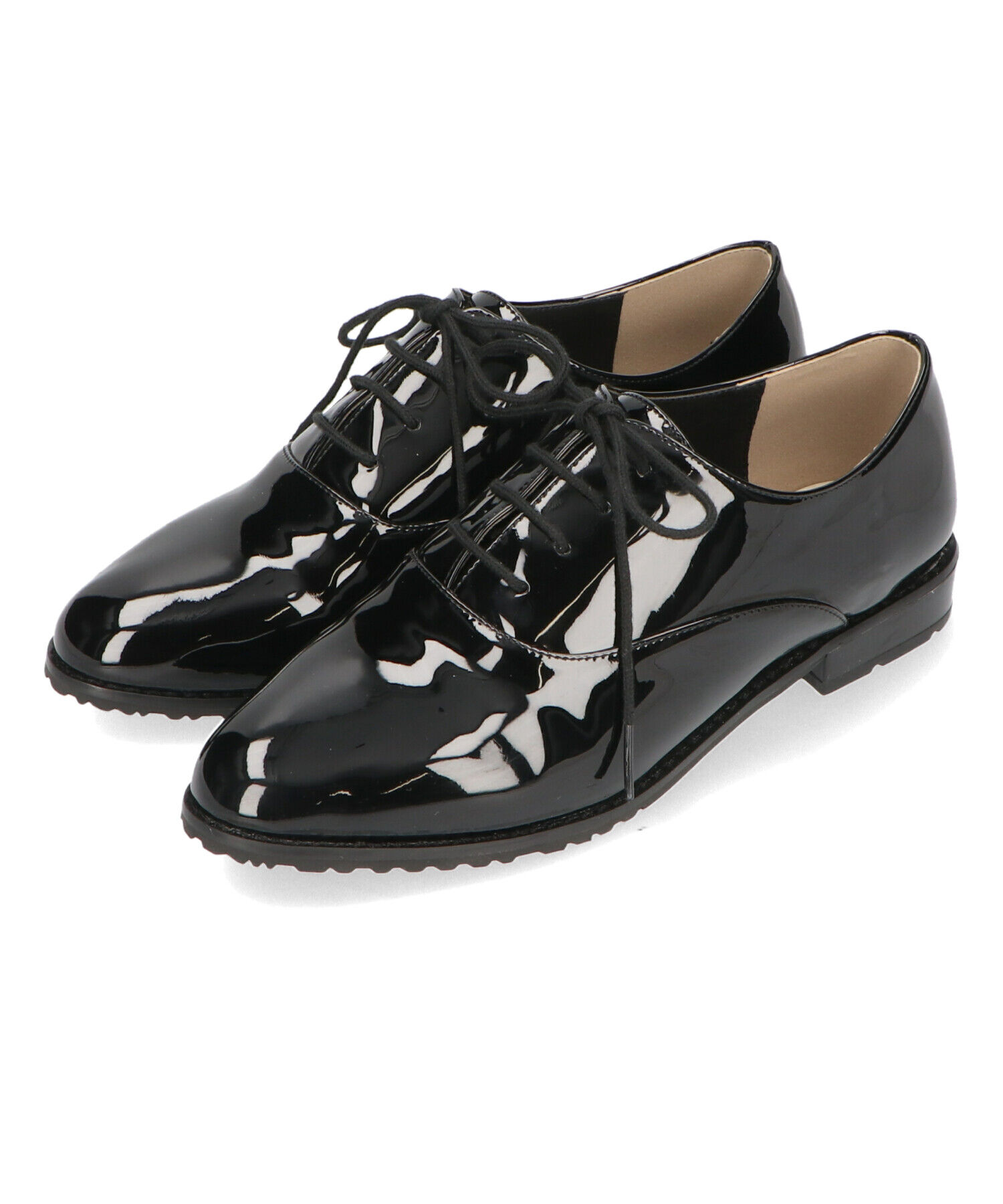 ORiental TRaffic「【防水】アーモンドトゥレースアップレインシューズ/R-1018 レインシューズ レイン 人気 定番 トレンド」|パンプス|