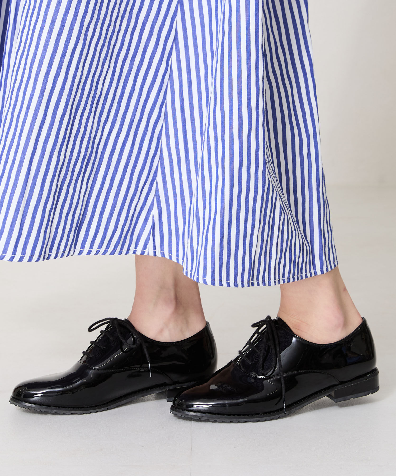 ORiental TRaffic「【防水】アーモンドトゥレースアップレインシューズ/R-1018 レインシューズ レイン 人気 定番 トレンド」|パンプス|