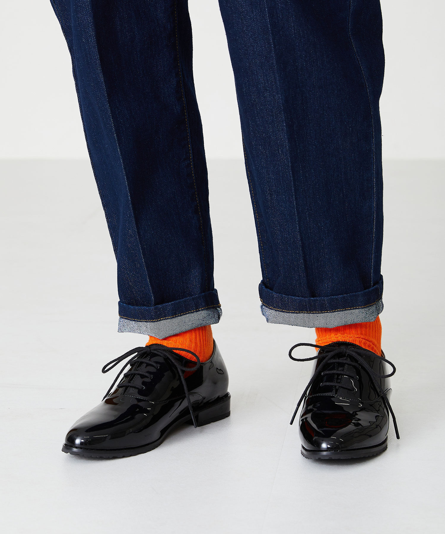 ORiental TRaffic「【防水】アーモンドトゥレースアップレインシューズ/R-1018 レインシューズ レイン 人気 定番 トレンド」|パンプス|